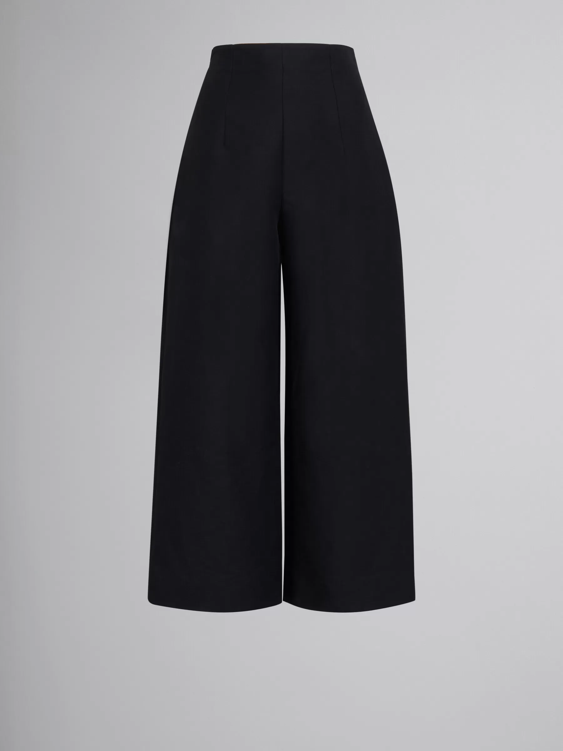 Marni Cady Cropped Trousers BLACK Outlet