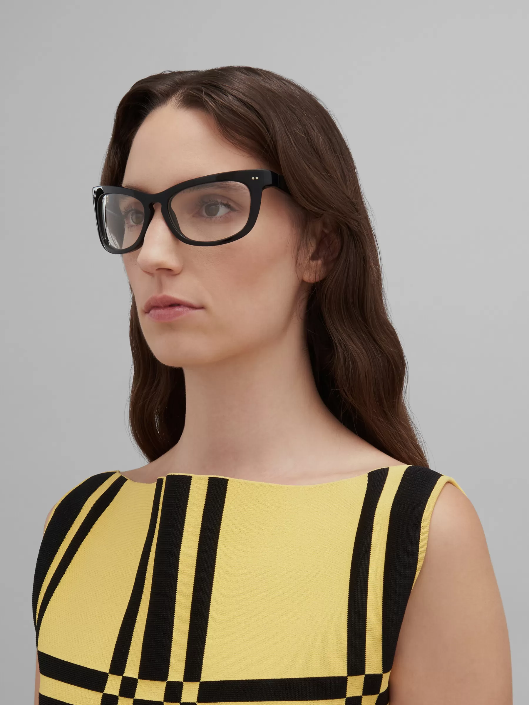 Marni Isamu Optical Glasses BLACK New