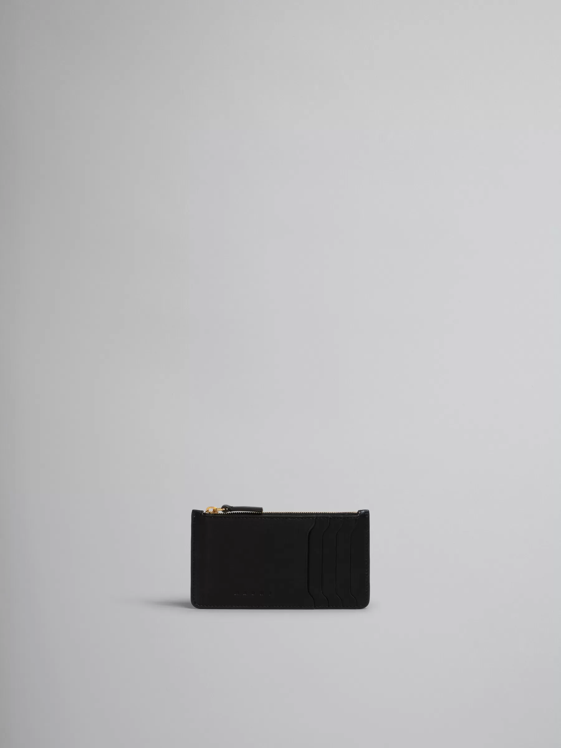 Marni Leather Card Case BLACK Shop