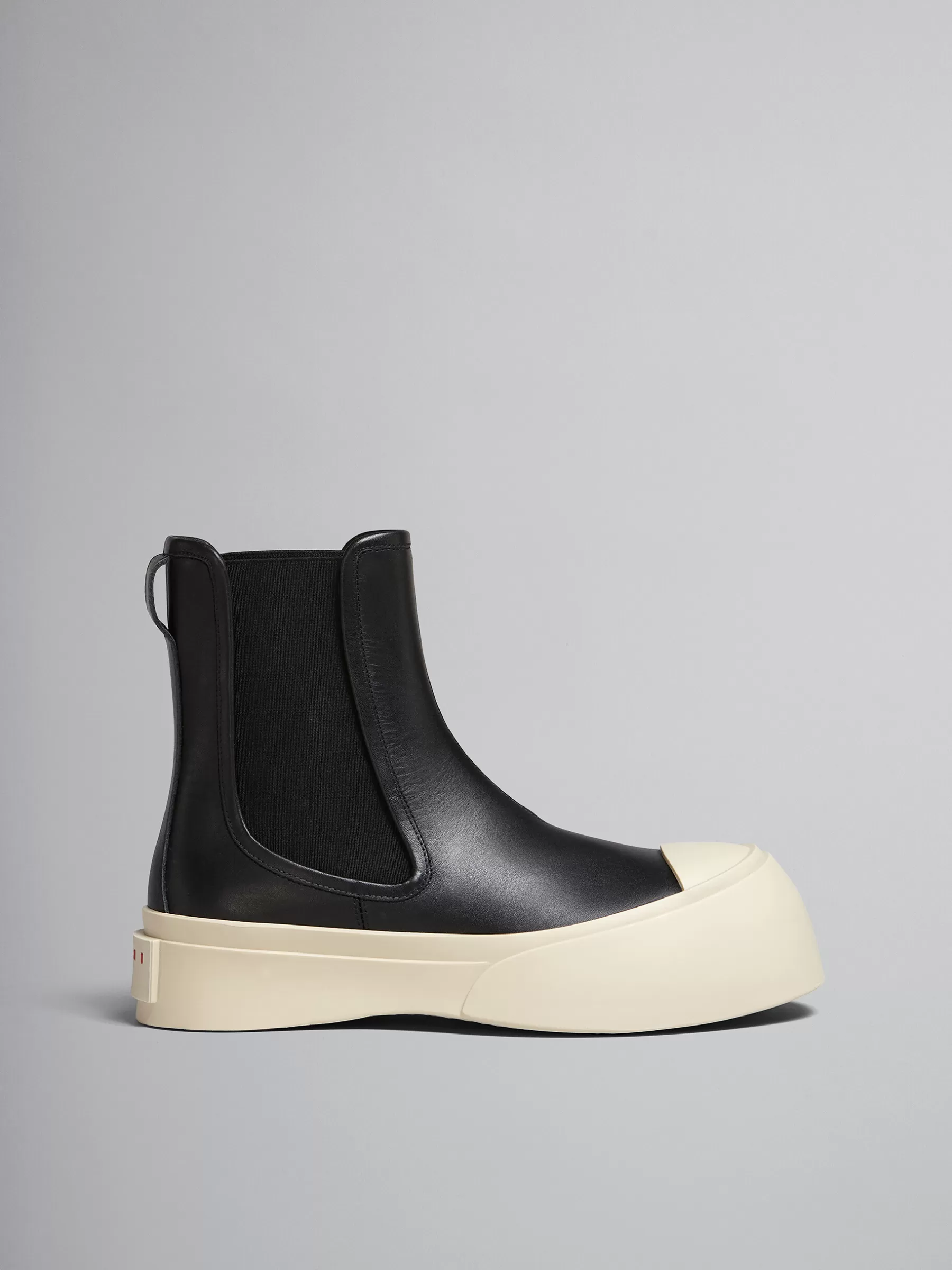 Marni Leather Pablo Chelsea Boot BLACK Outlet