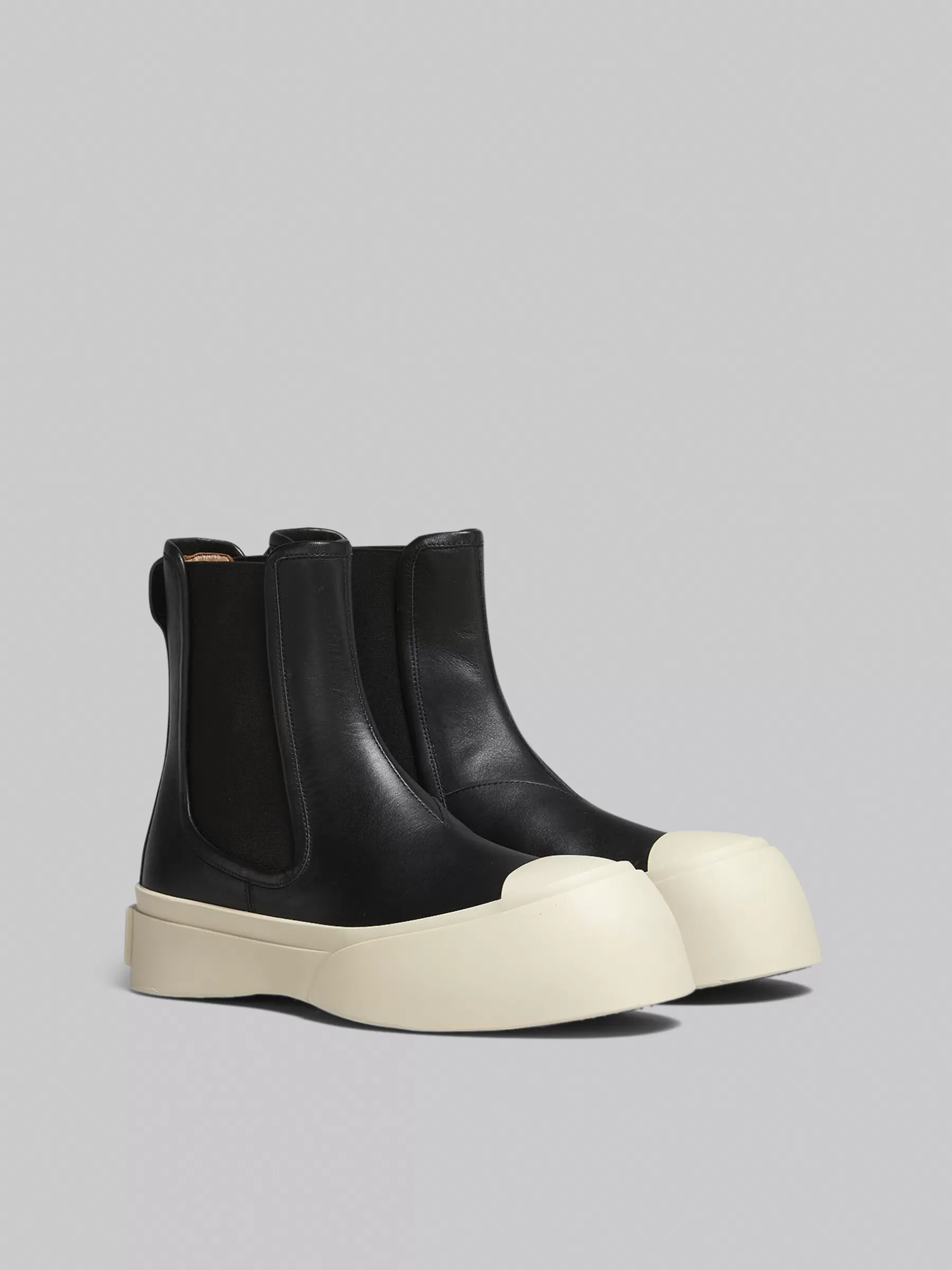 Marni Nappa Leather PABLO Chelsea Boot BLACK Sale