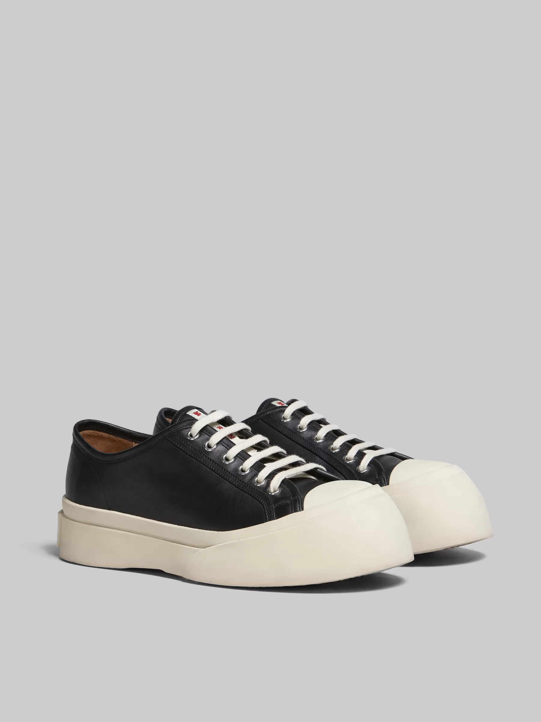 Marni Nappa Leather Pablo Lace-up Sneaker BLACK Store