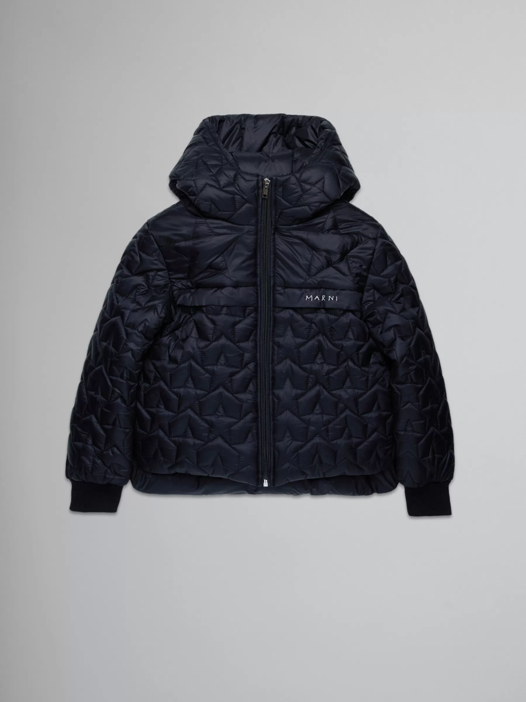 Marni Padded Jacket With Stars BLACK Hot