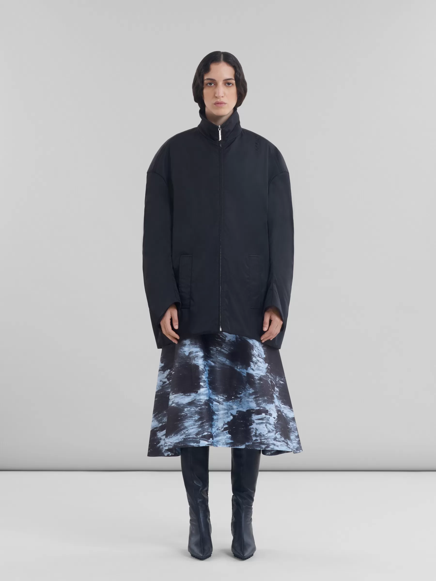 Marni Twill Parka BLACK New