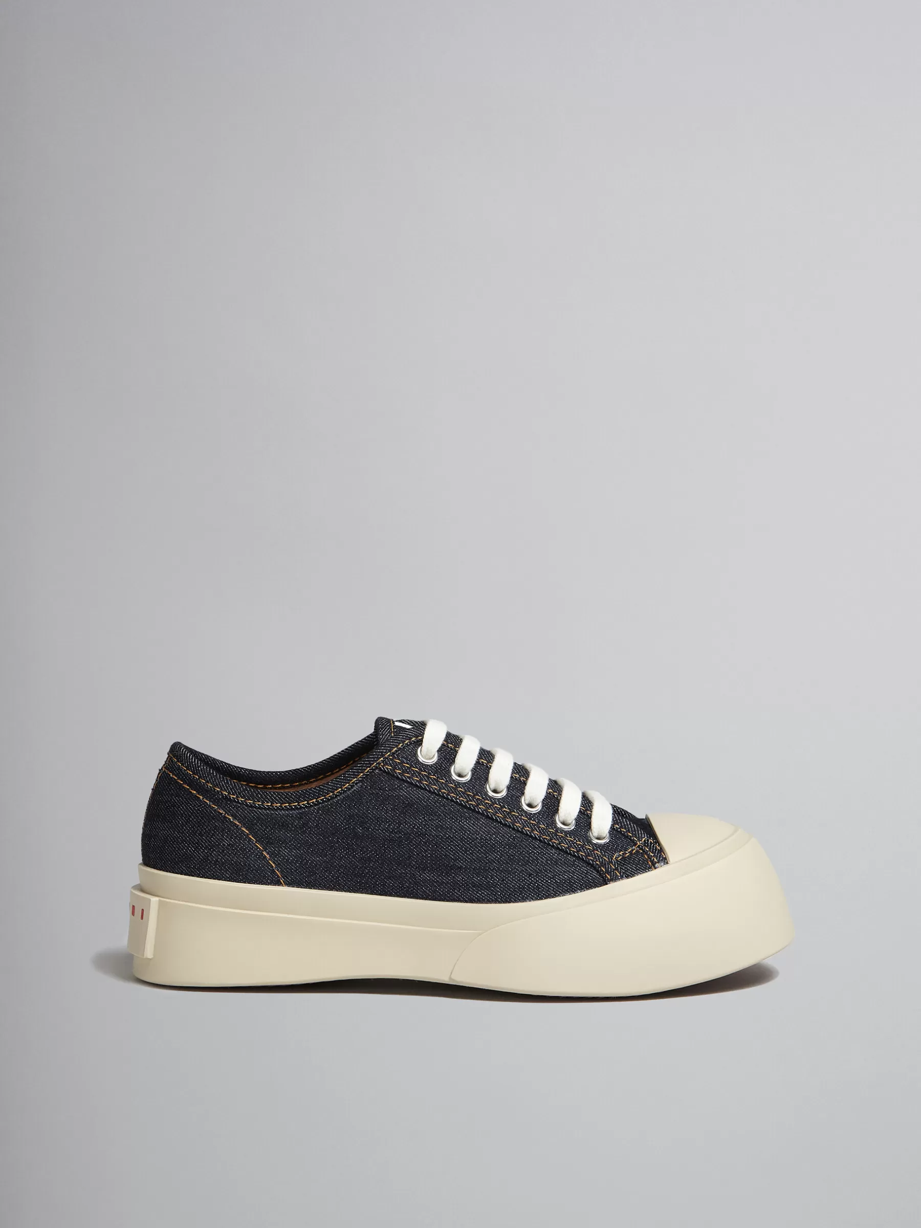 Marni Denim Pablo Lace-up Sneaker BLUE Discount