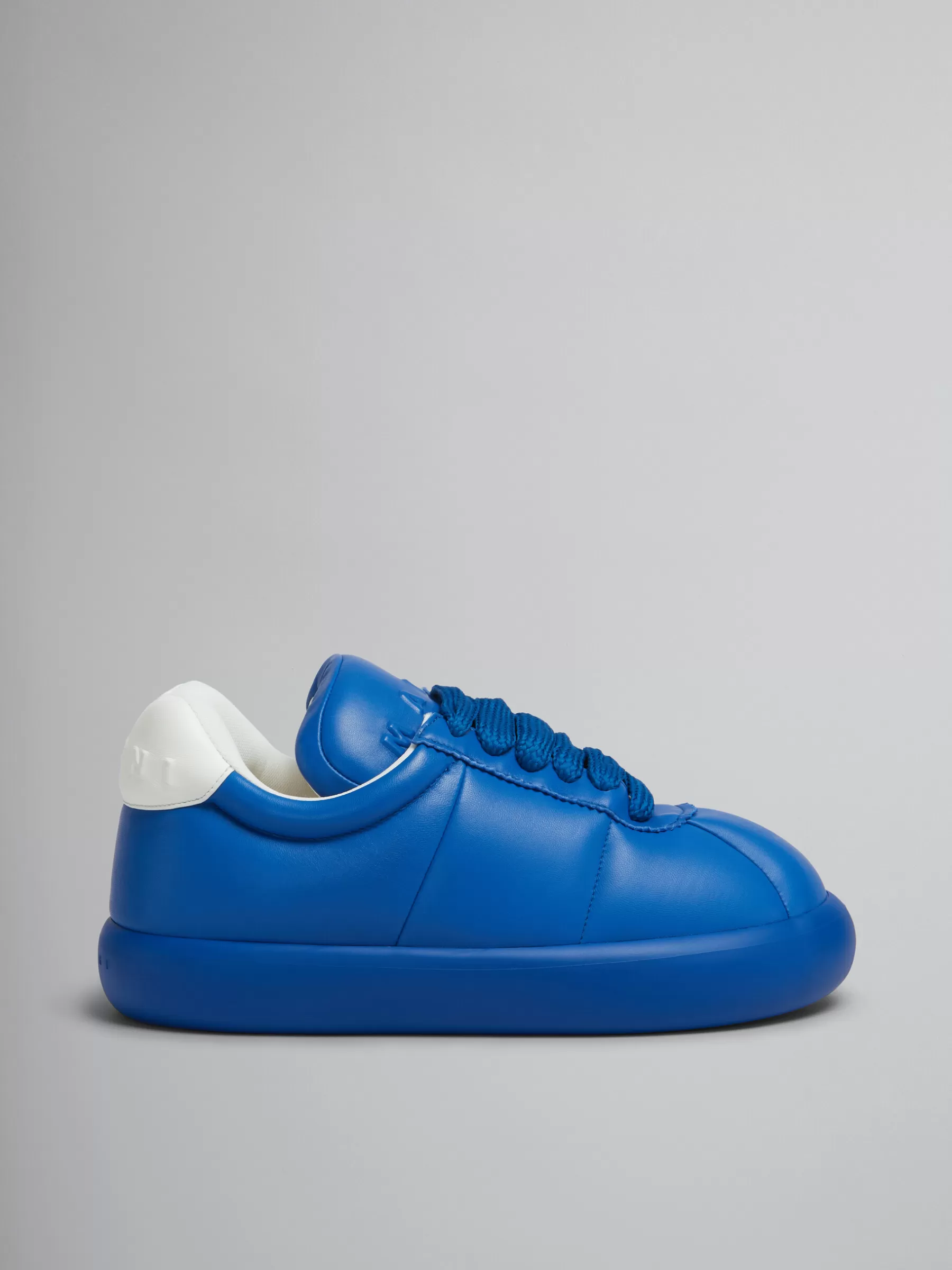 Marni Blue Leather BigFoot 2.0 Sneaker BLUETTE Hot