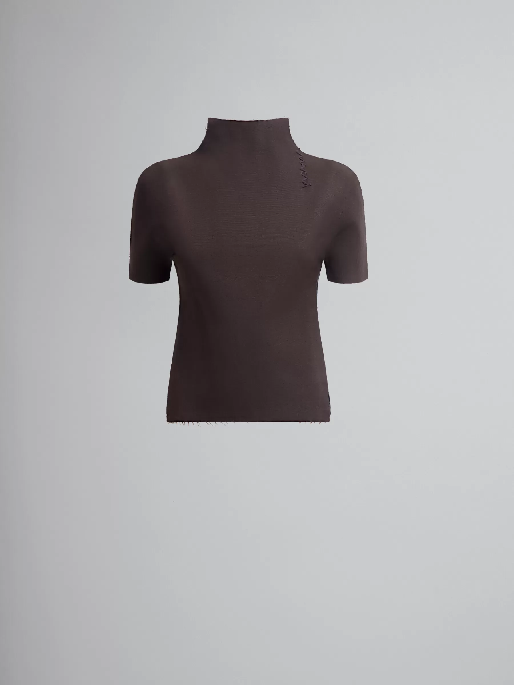 Marni Brown And Wool And Cashmere Sweater BLACK Sale