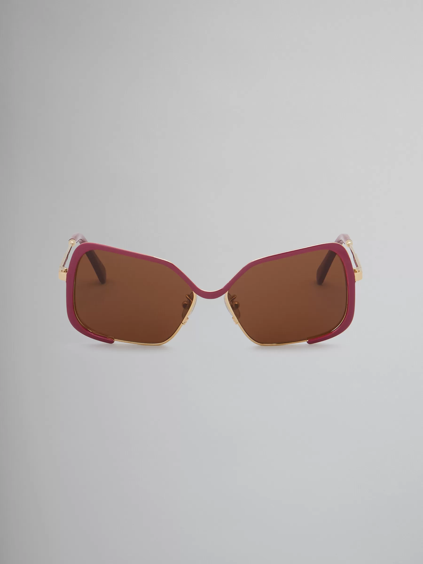 Marni Unila Sunglasses BURGUNDY Shop