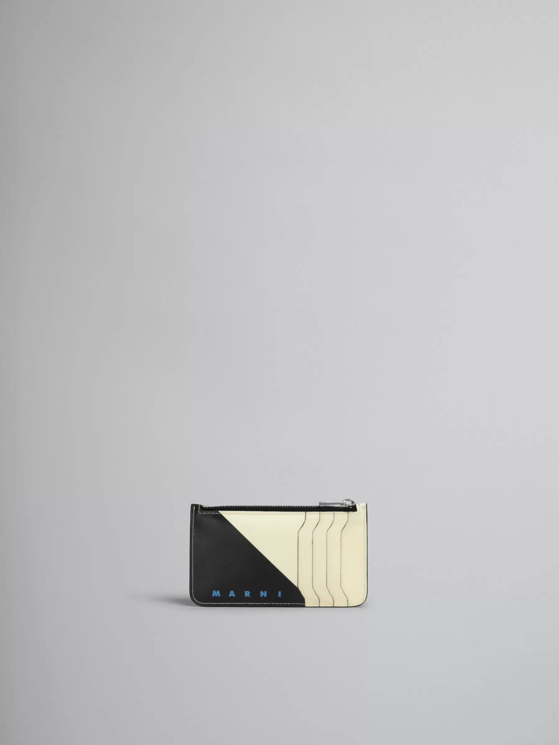 Marni Cream And Black Tribeca Card Case SHELL/BLACK Sale