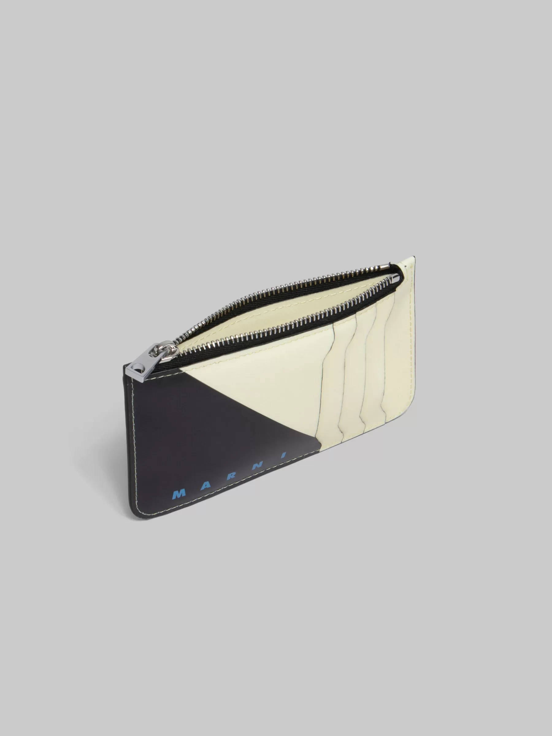 Marni Cream And Black Tribeca Card Case SHELL/BLACK Sale