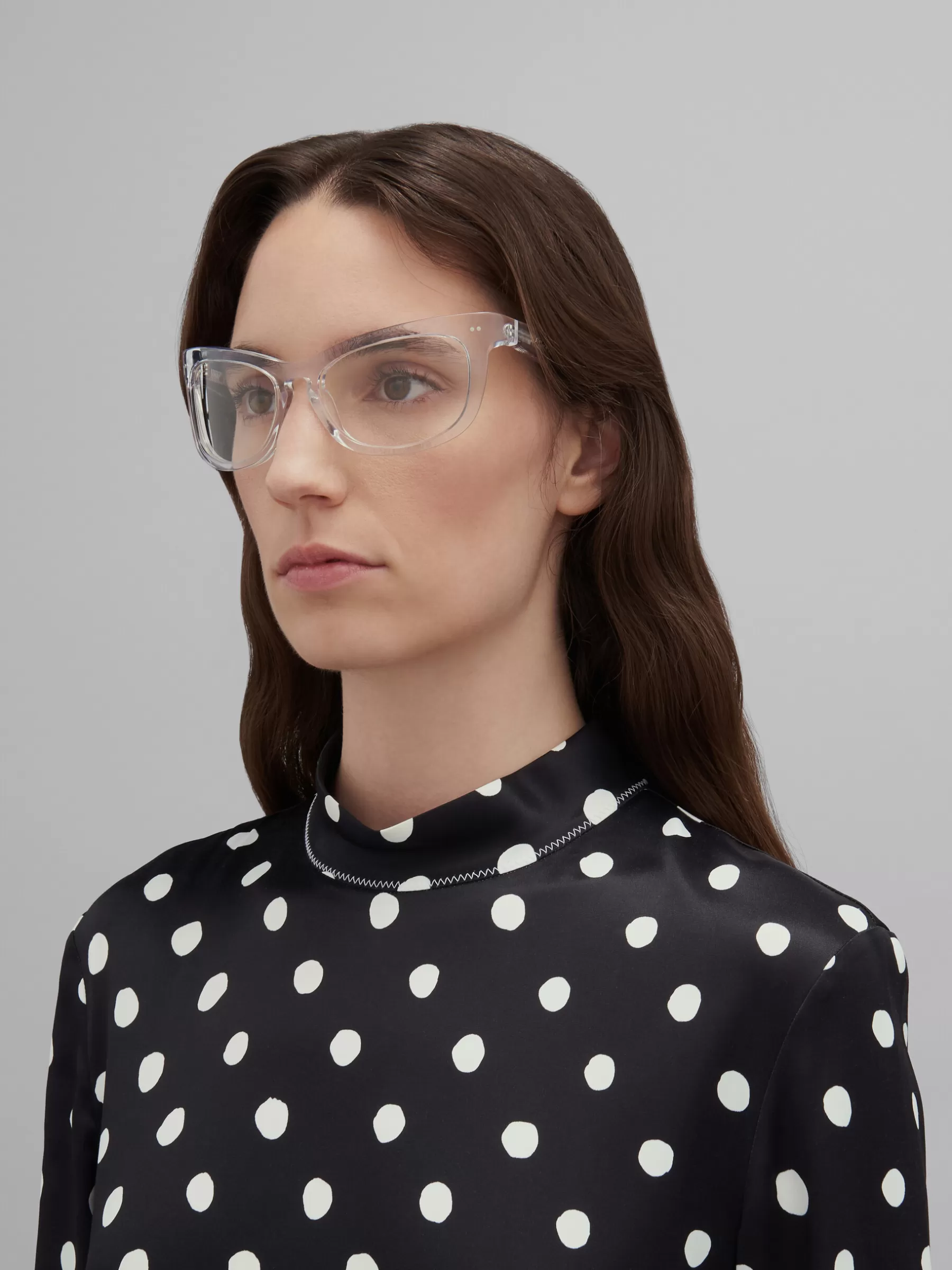 Marni Isamu Optical Glasses CRYSTAL Best Sale