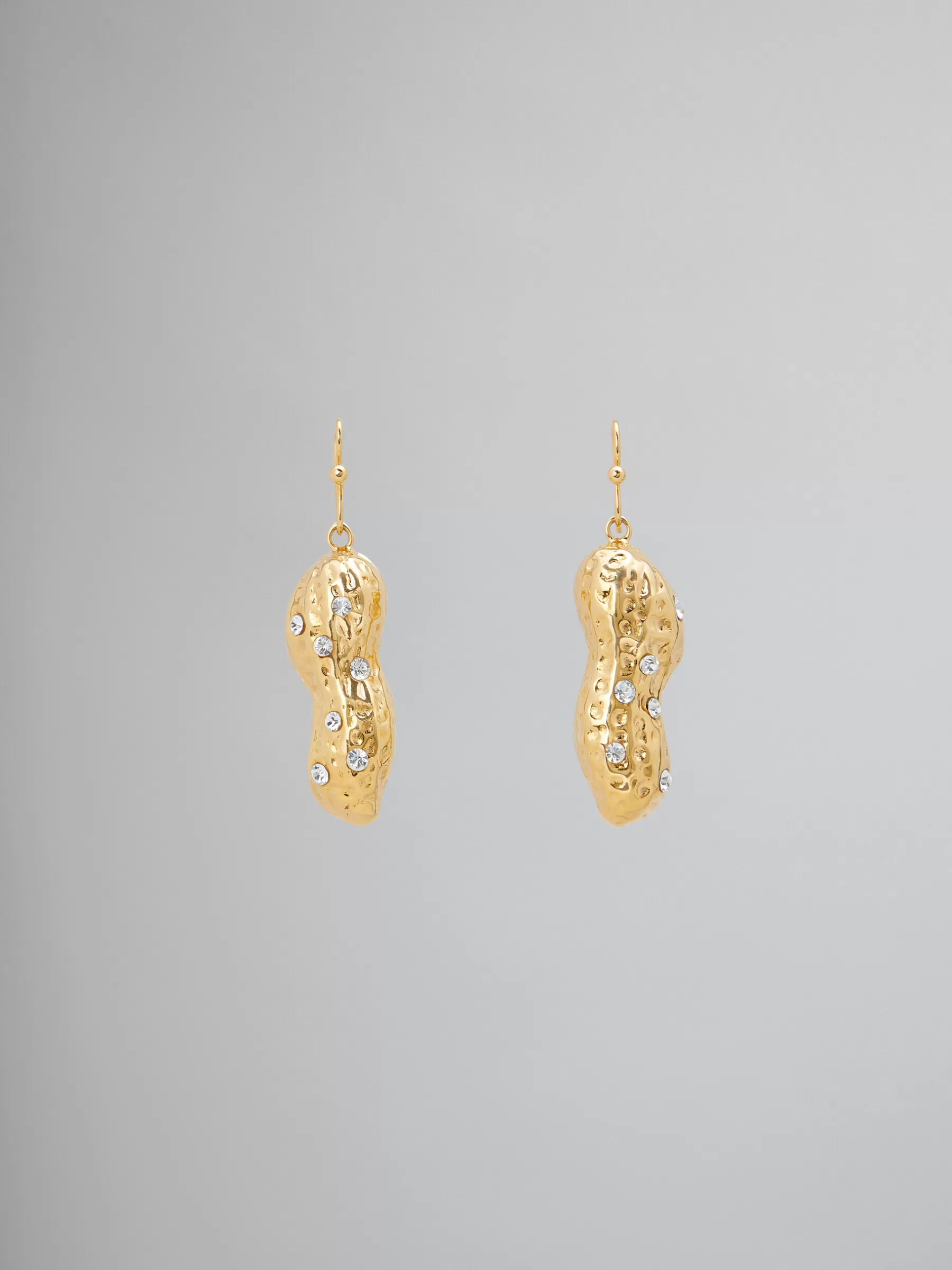 Marni Peanut Drop Earrings GOLD Shop