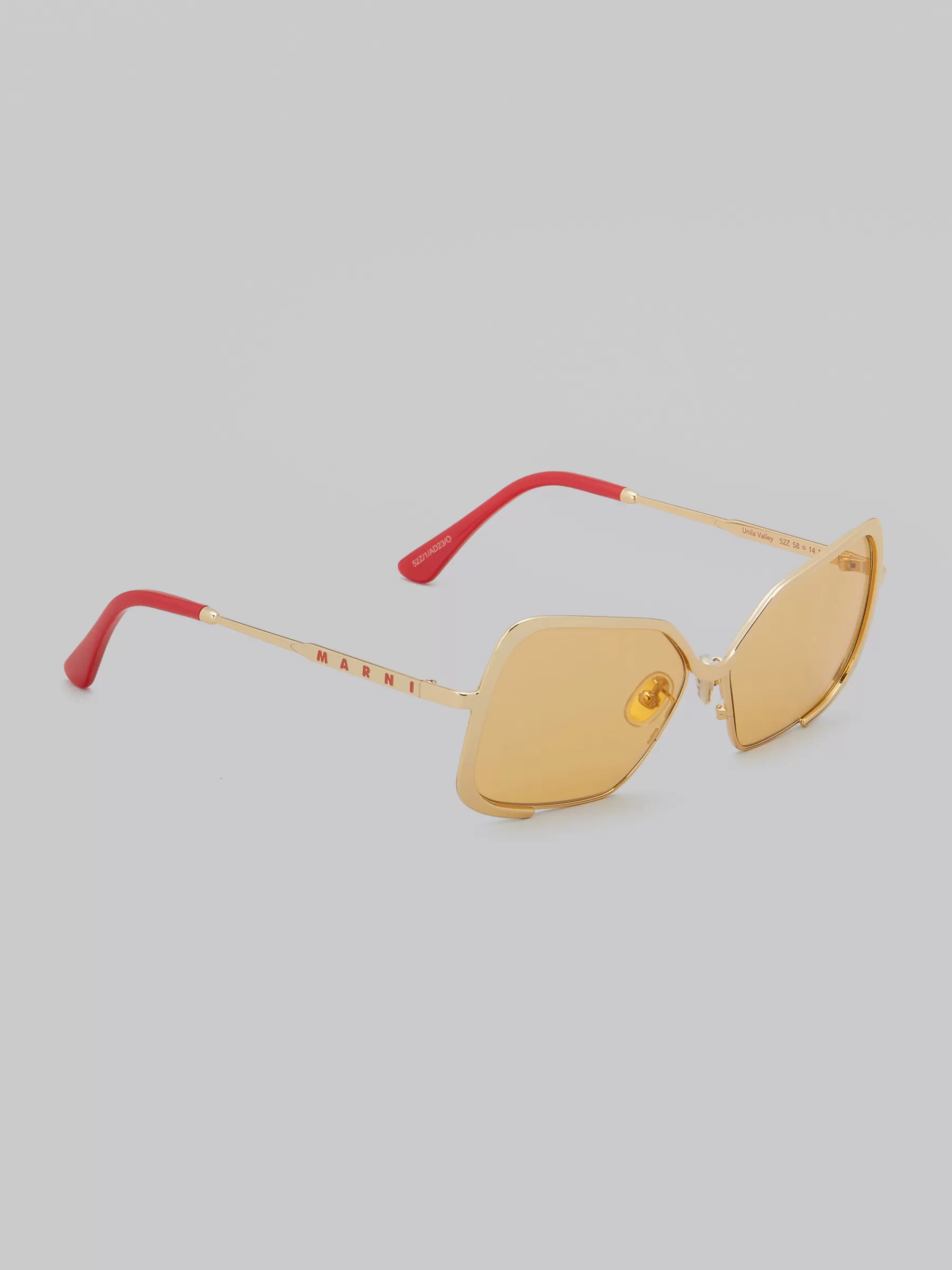 Marni Unila Sunglasses GOLD New