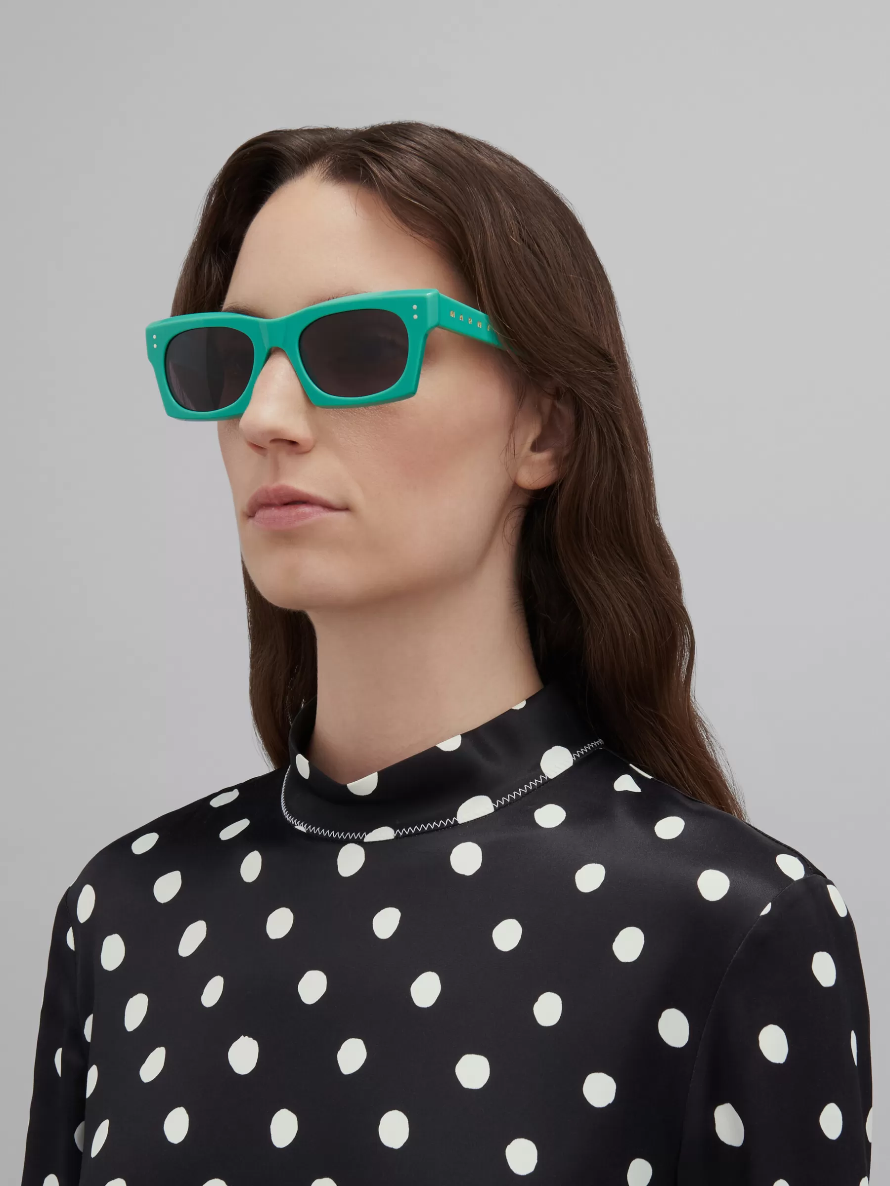 Marni Edku Sunglasses GREEN Hot