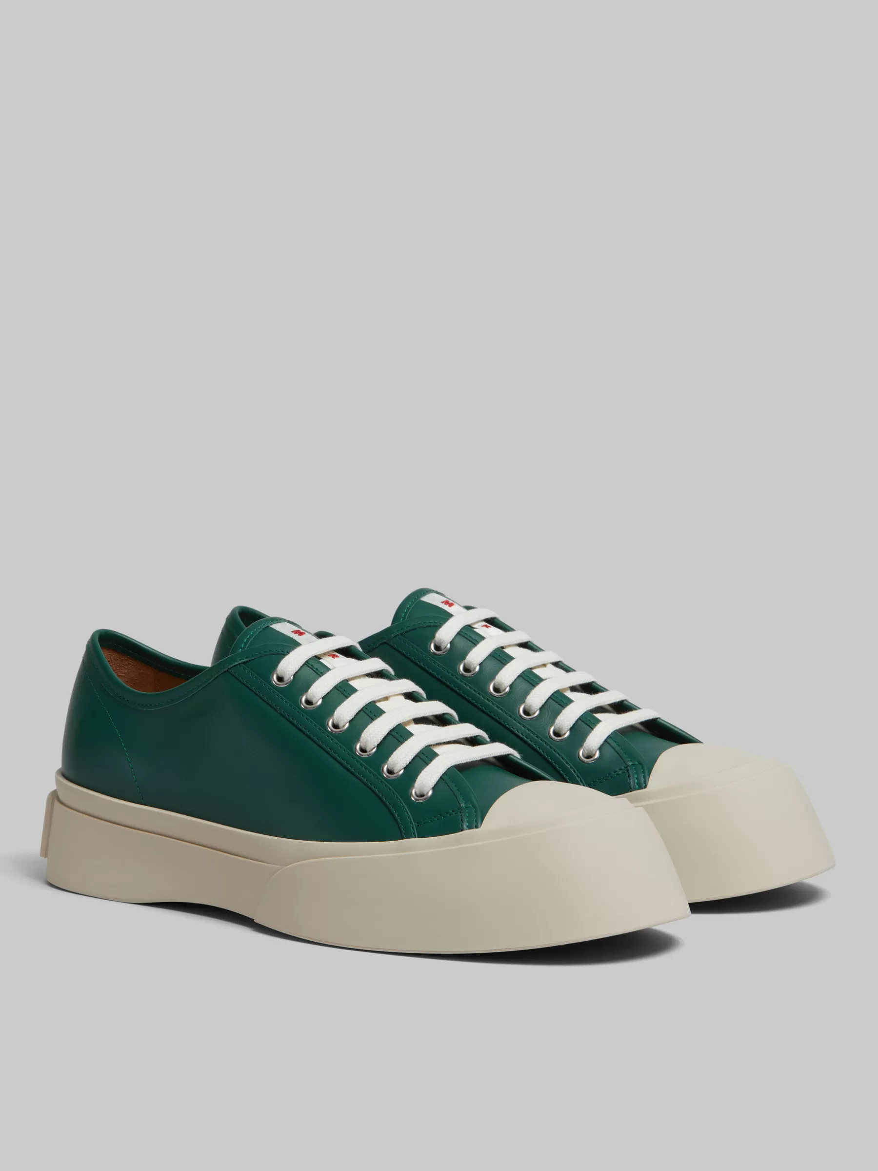 Marni Green Nappa Leather Pablo Sneaker FORESTGREEN Best