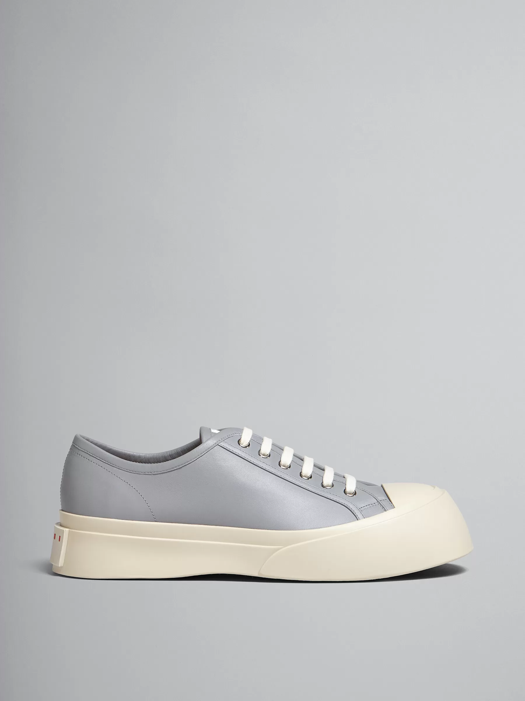 Marni Grey Nappa Leather PABLO Sneaker DOLPHIN Clearance