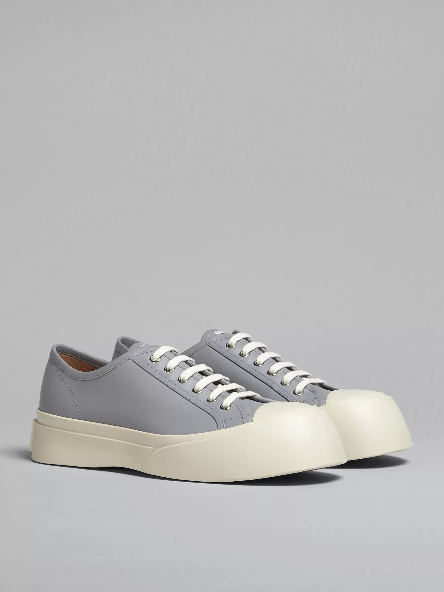 Marni Grey Nappa Leather PABLO Sneaker DOLPHIN Clearance