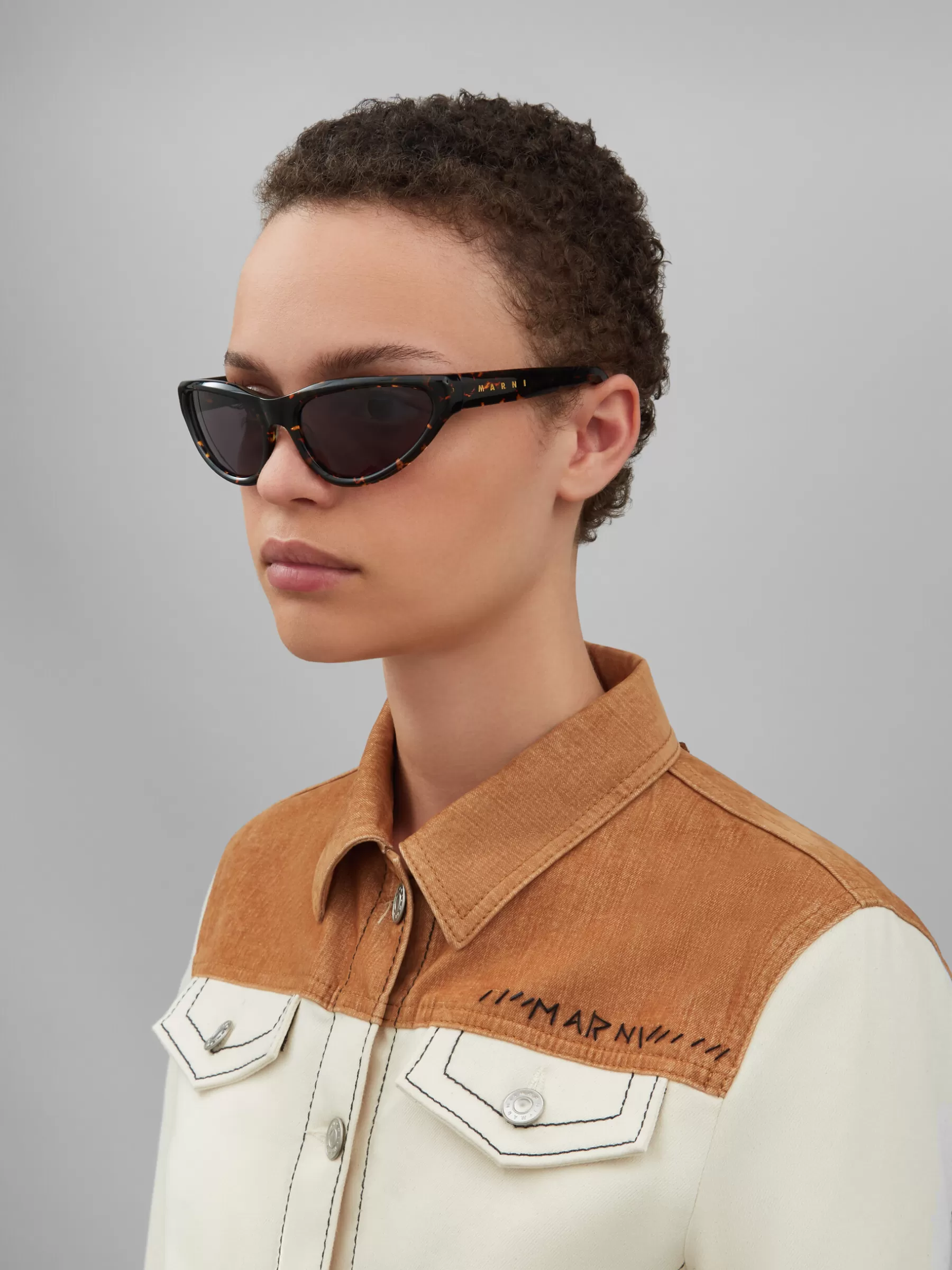 Marni Havana Mavericks Sunglasses FUMO New