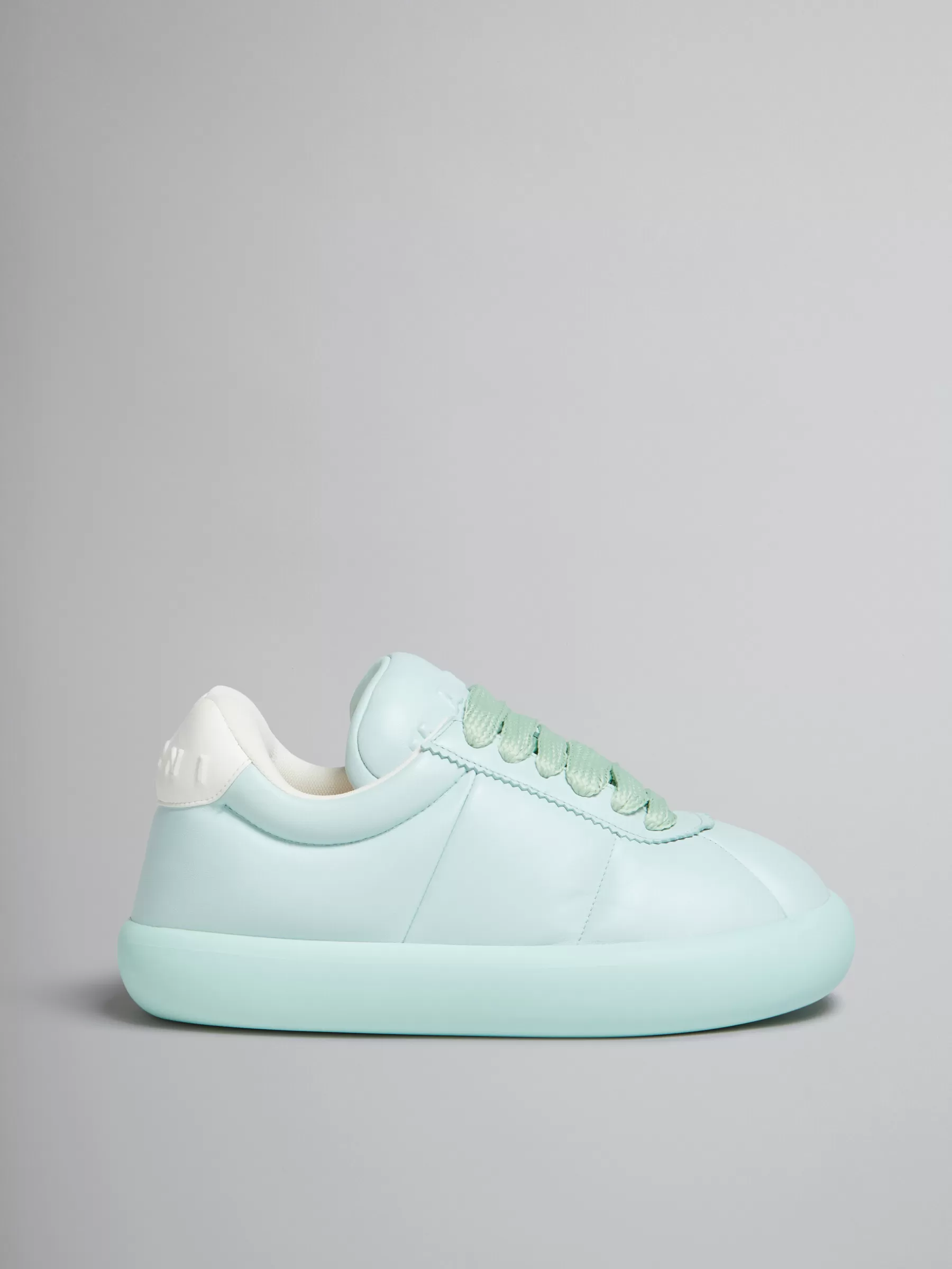 Marni Light Blue Leather BigFoot 2.0 Sneaker MINERAL ICE Sale