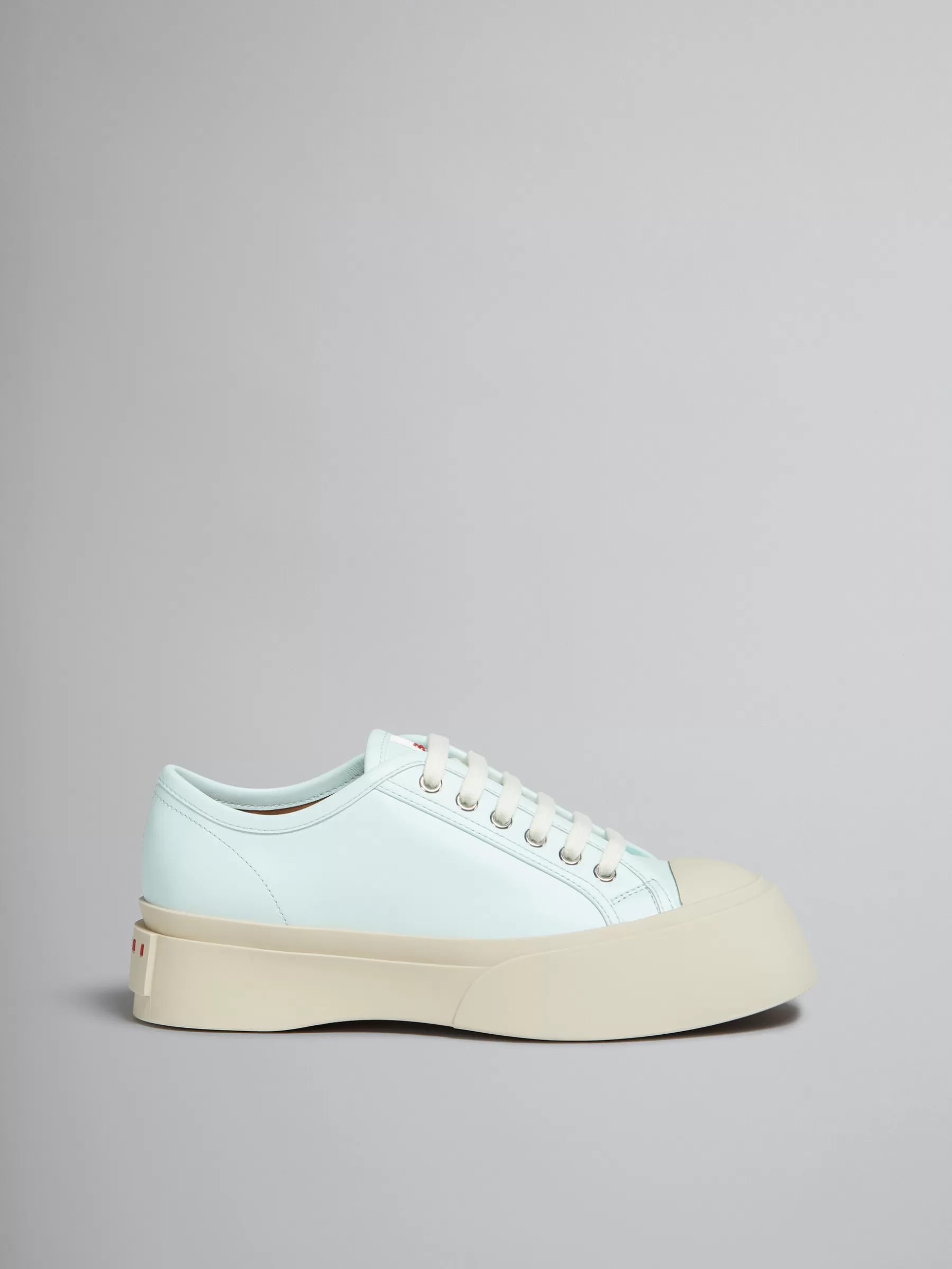 Marni Light Blue Nappa Leather Pablo Lace-up Sneaker MINERAL ICE Best Sale