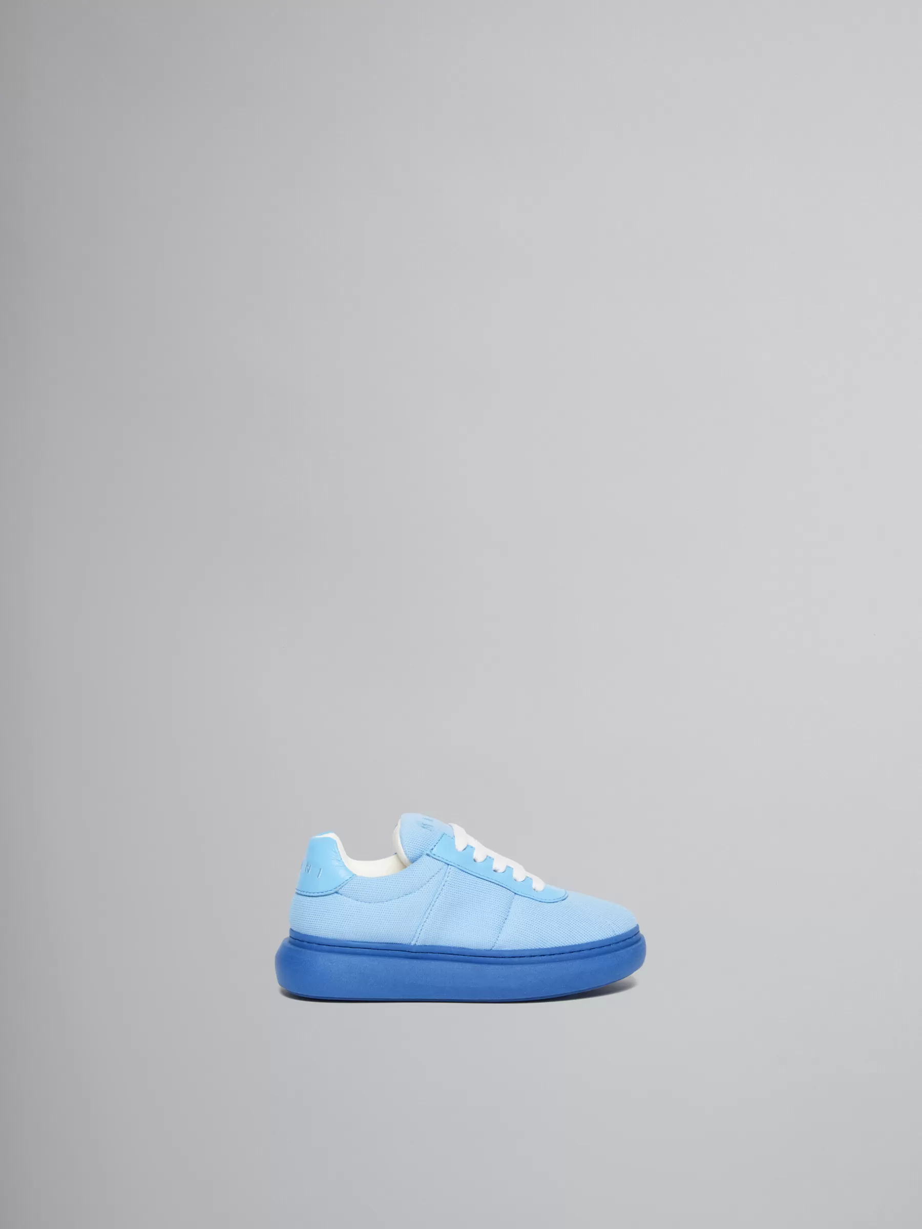 Marni Light Blue Padded Leather Sneaker SKY BLUE Online