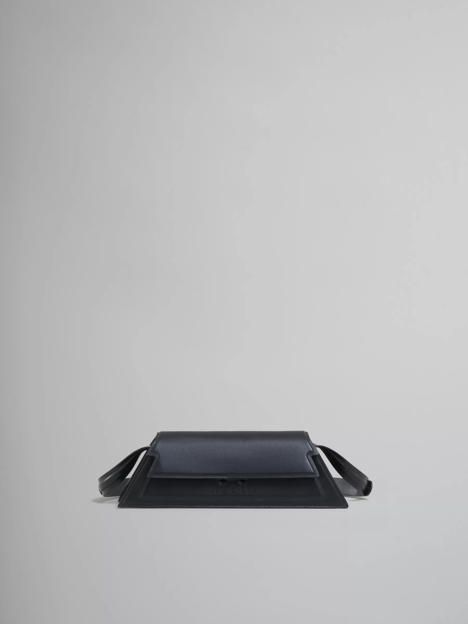 Marni Mini Trunkoise Bag In Smooth Leather BLACK Shop