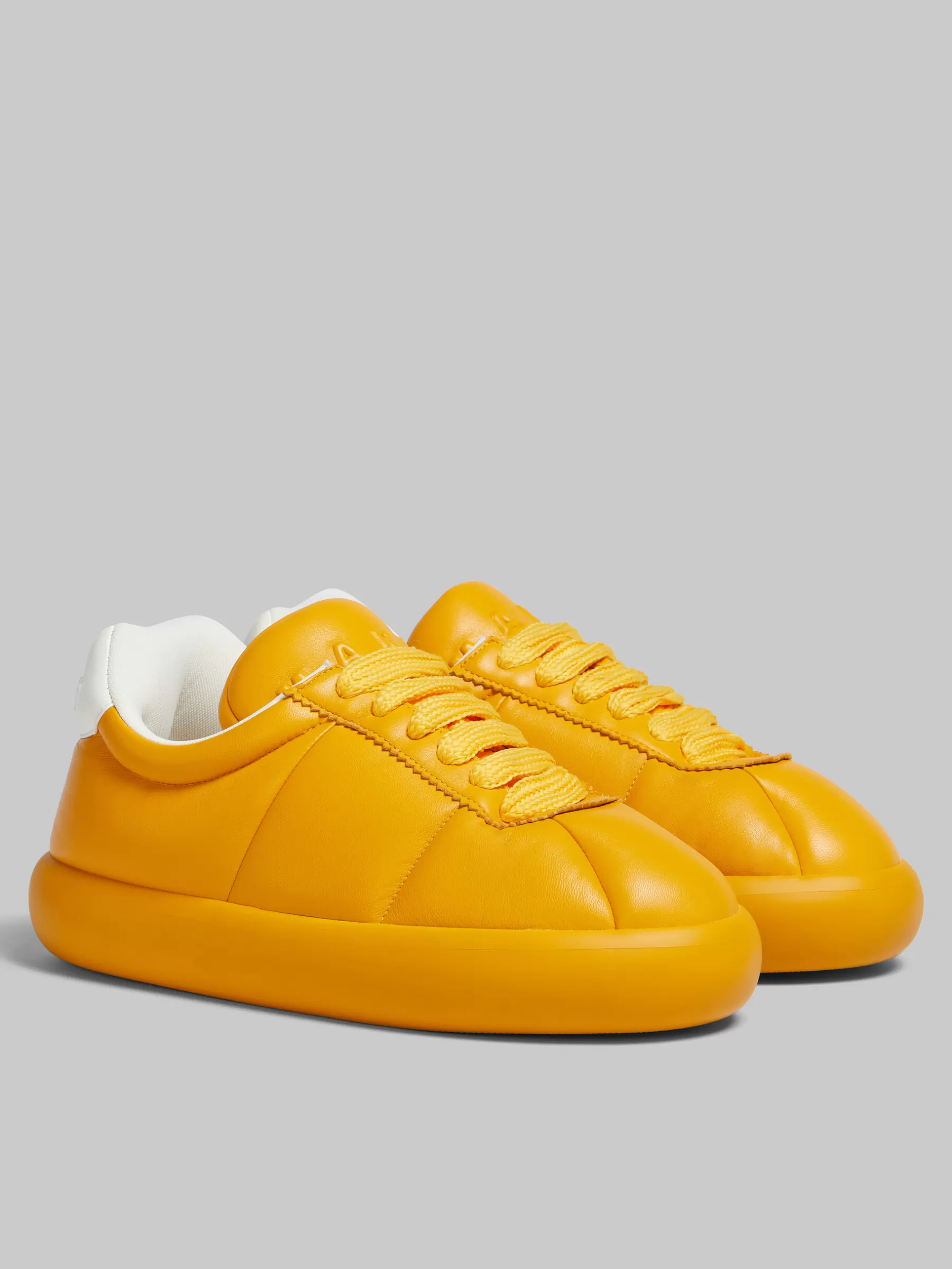 Marni Orange Leather BigFoot 2.0 Sneaker LIGHTORANGE Flash Sale