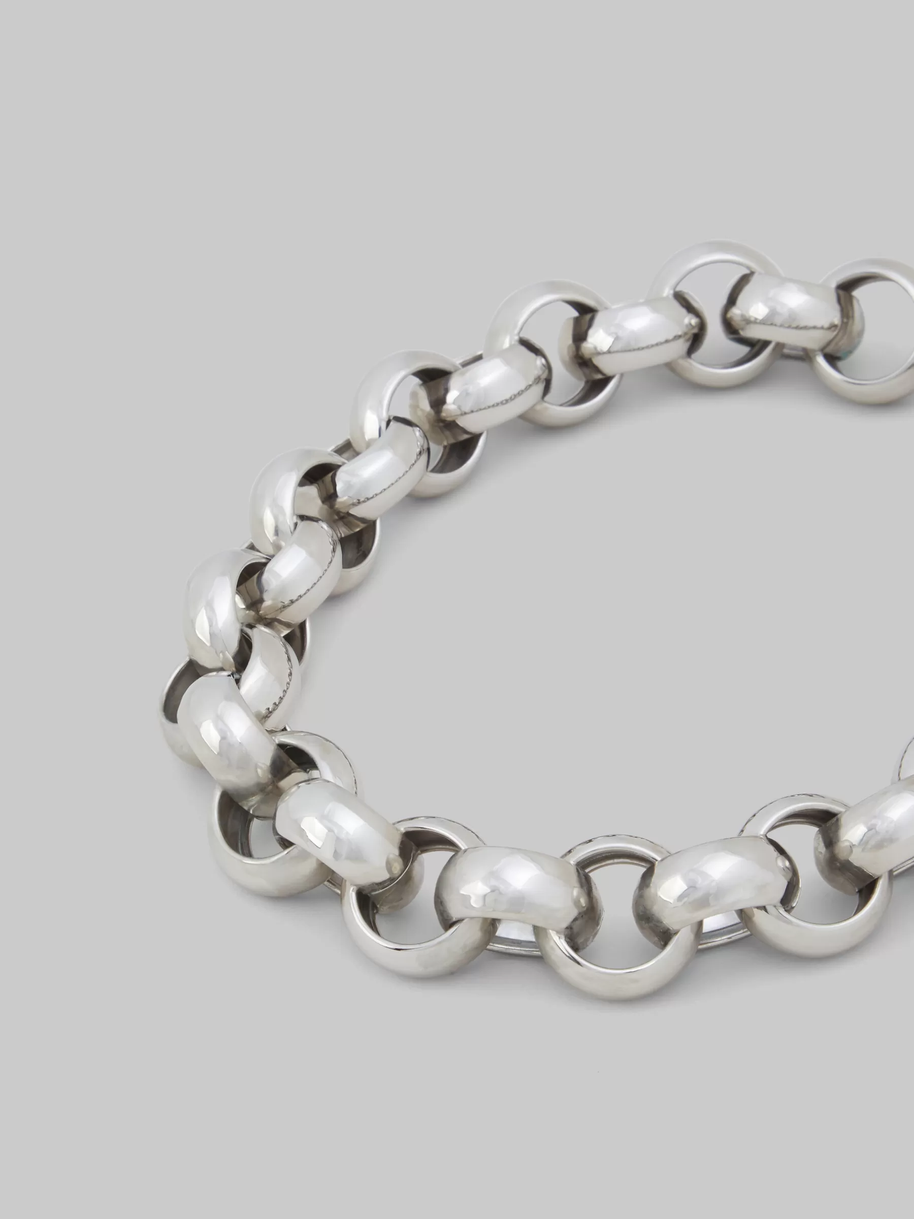 Marni Ring Choker With Rhinestone Clasp PALLADIUM Outlet