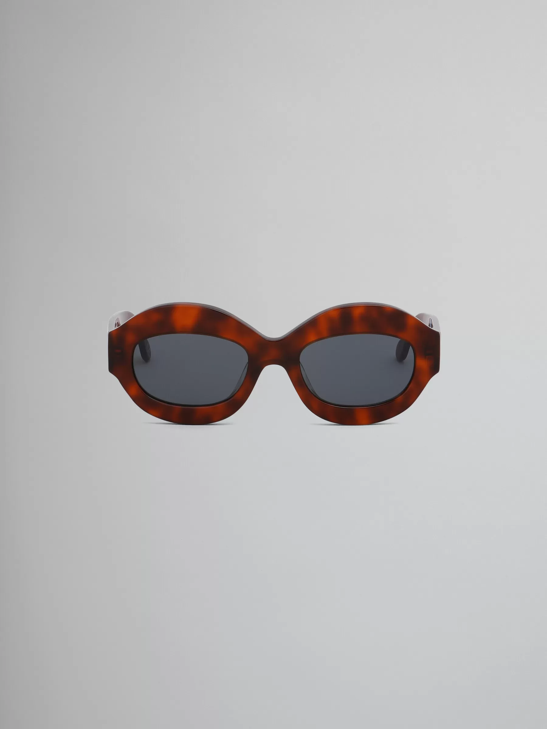 Marni Tortoiseshell Ik Kil Cenote Acetate Sunglasses HAVANA Best Sale