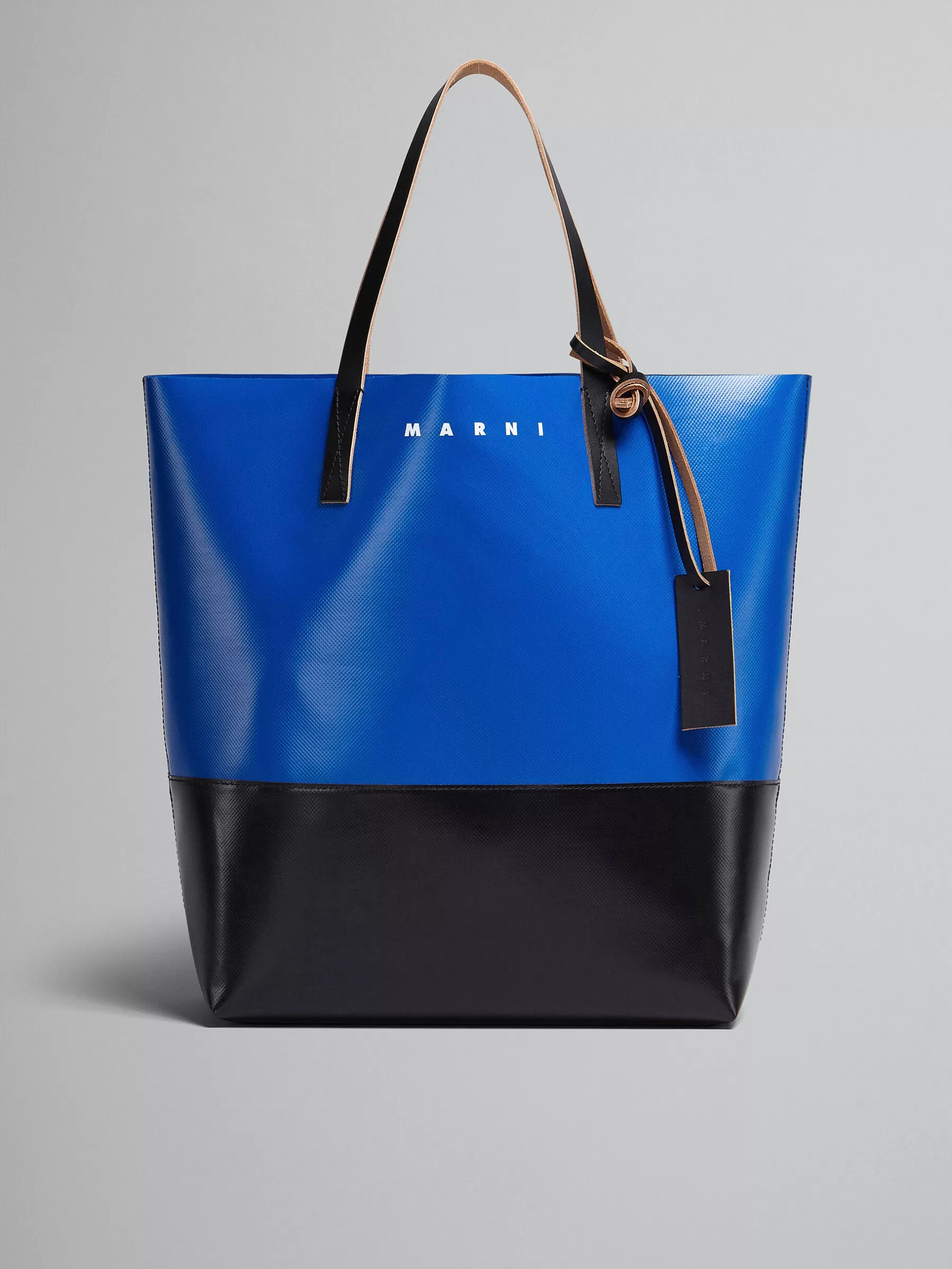 Marni Tribeca Shopping Bag In Blue And Black ROYAL/BLACK Best